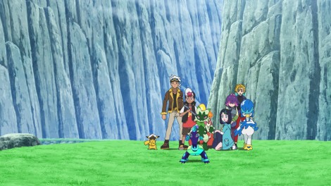 Scene from the anime Pokémon Horizons episode 81